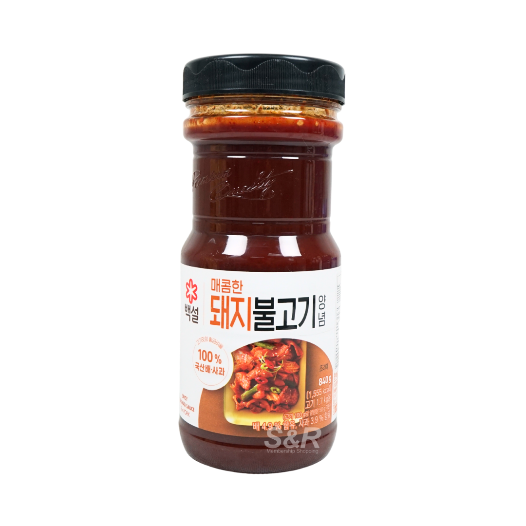 CJ Beksul Spicy Bulgogi Sauce for Pork 840g